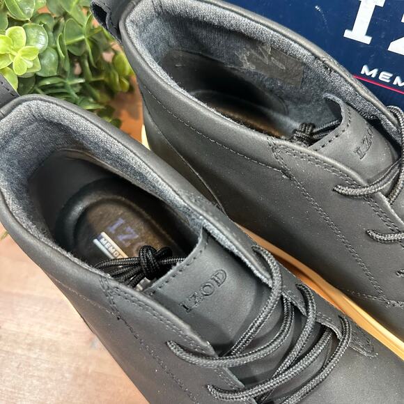 IZOD Men\'s Palmer Chukka Boots Black Size 11 main image 5